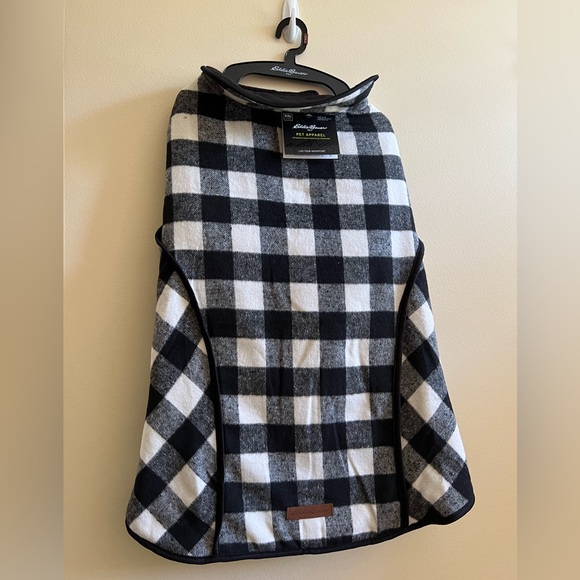 Eddie Bauer..Checkered Plaid Dog Vest Jacket. - Picture 1 of 6